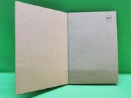 Wooden Color Art Paper Custom Printed Notebooks Sewing Binding Notebook Printing