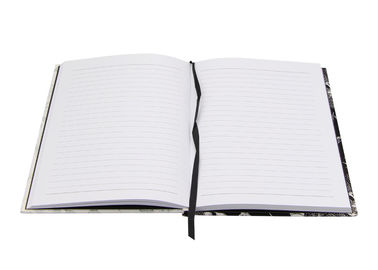 Hard Back Personalised A5 Notepads Pages Ruled Black Custom Printing